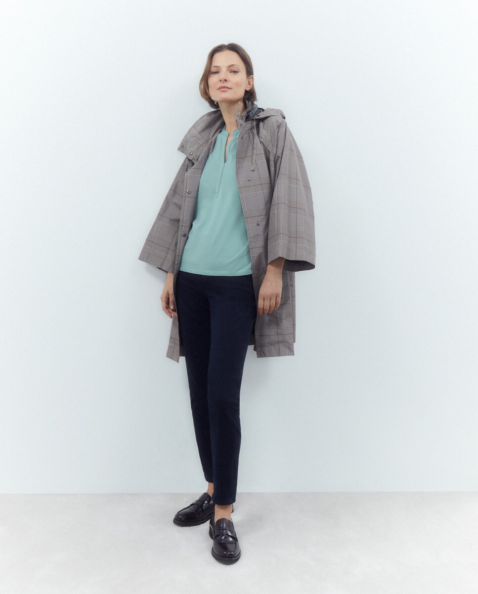 Jeggings unis ajustés