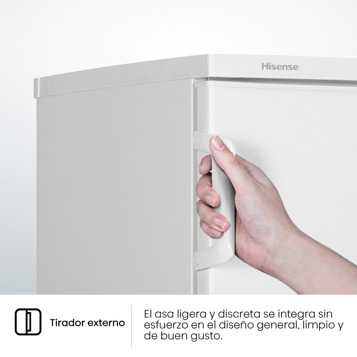 Frigorífico Mini Hisense control mecánico - RL170D4AWE Blanco-13
