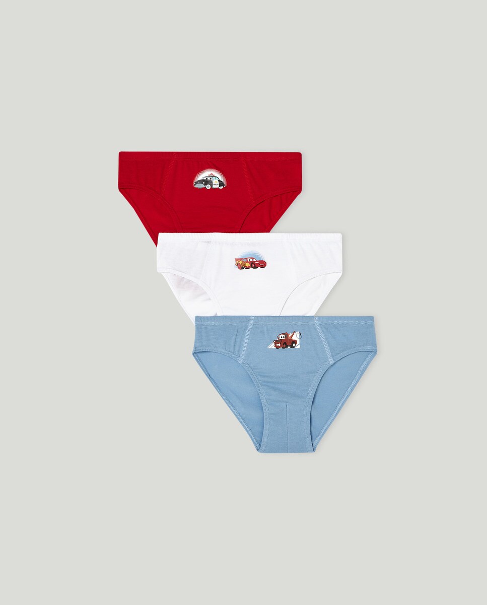 Lot de 3 slips imprimé Cars