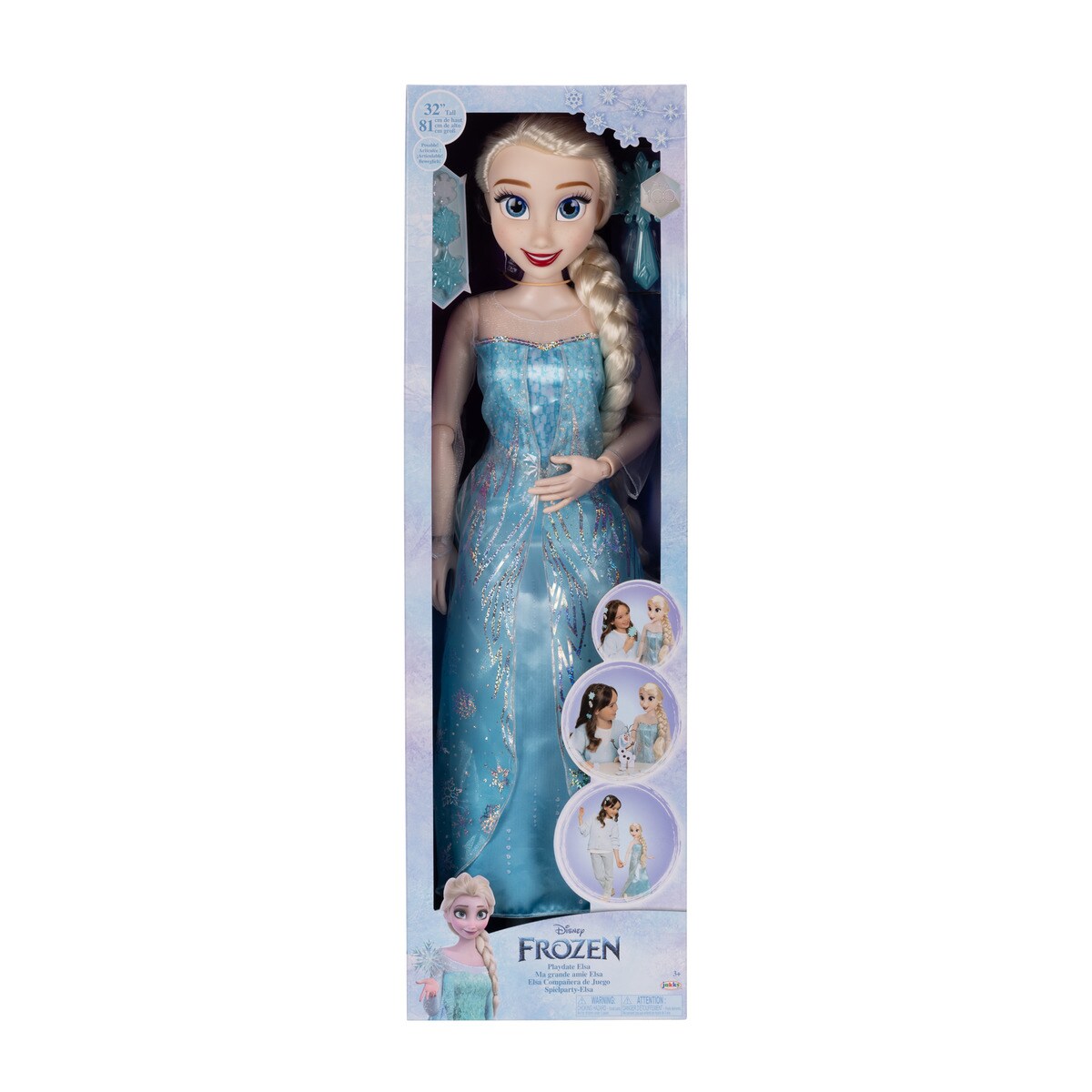 Dress MuÃ±eca Elsa Grande Barbie MuÃ±eca Frozen Gigante Disney