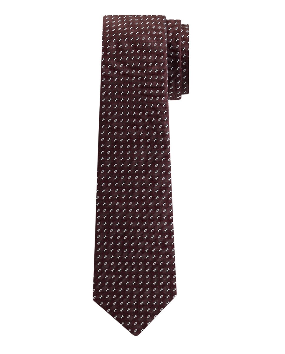 Cravate soie naturelle 6,4 cm