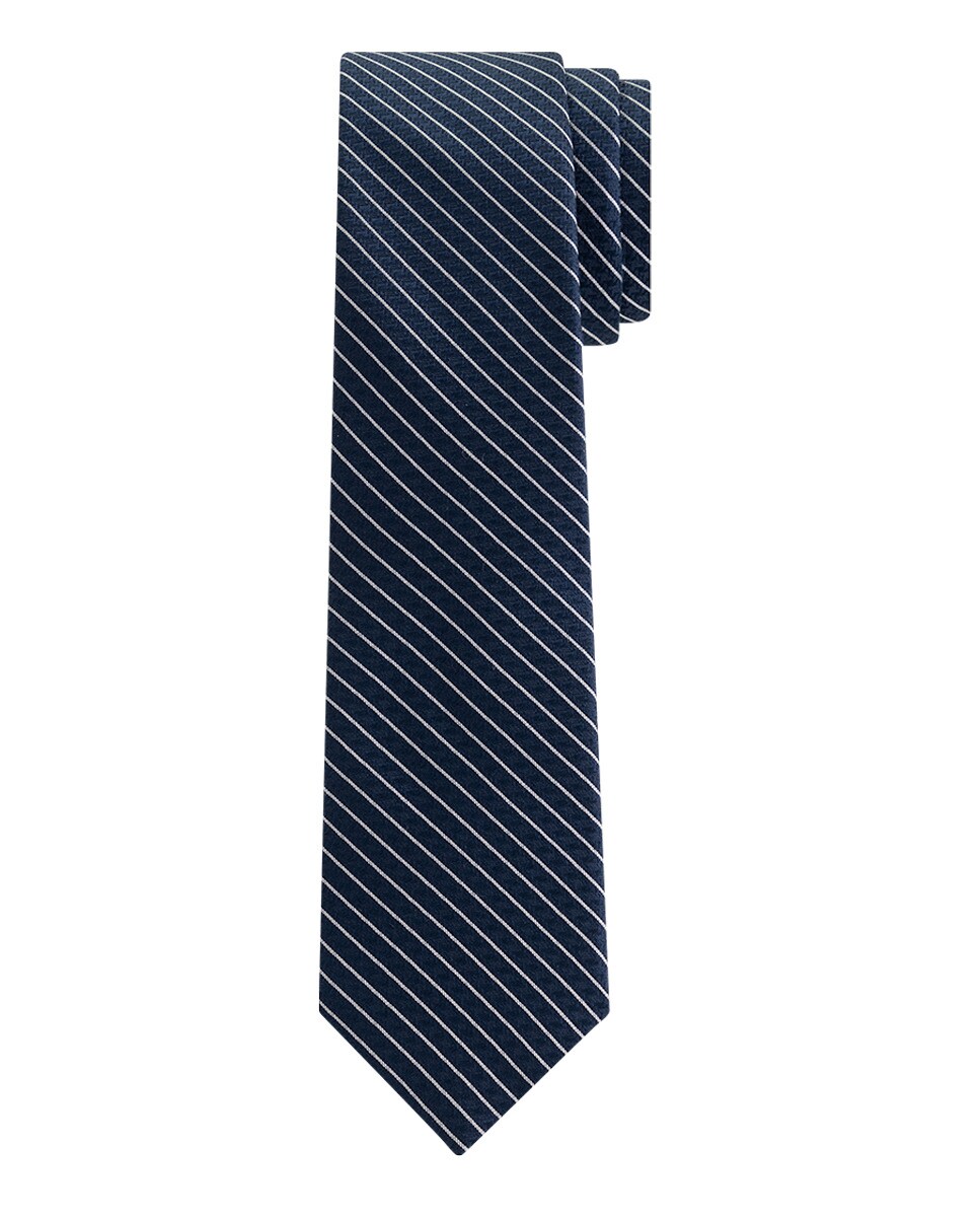 Cravate soie naturelle 6,4 cm