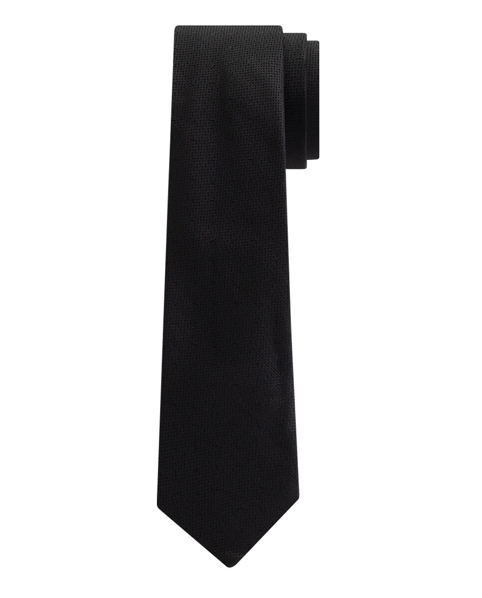 Cravate soie naturelle 6,4 cm