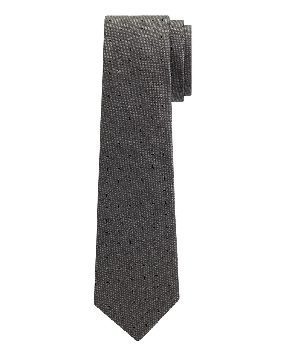 Cravate soie naturelle 6,4 cm