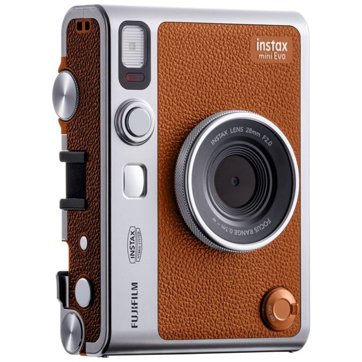 Câmara Instantânea Fujifilm Instax Mini Evo - Castanho Prateado/Castanho-5
