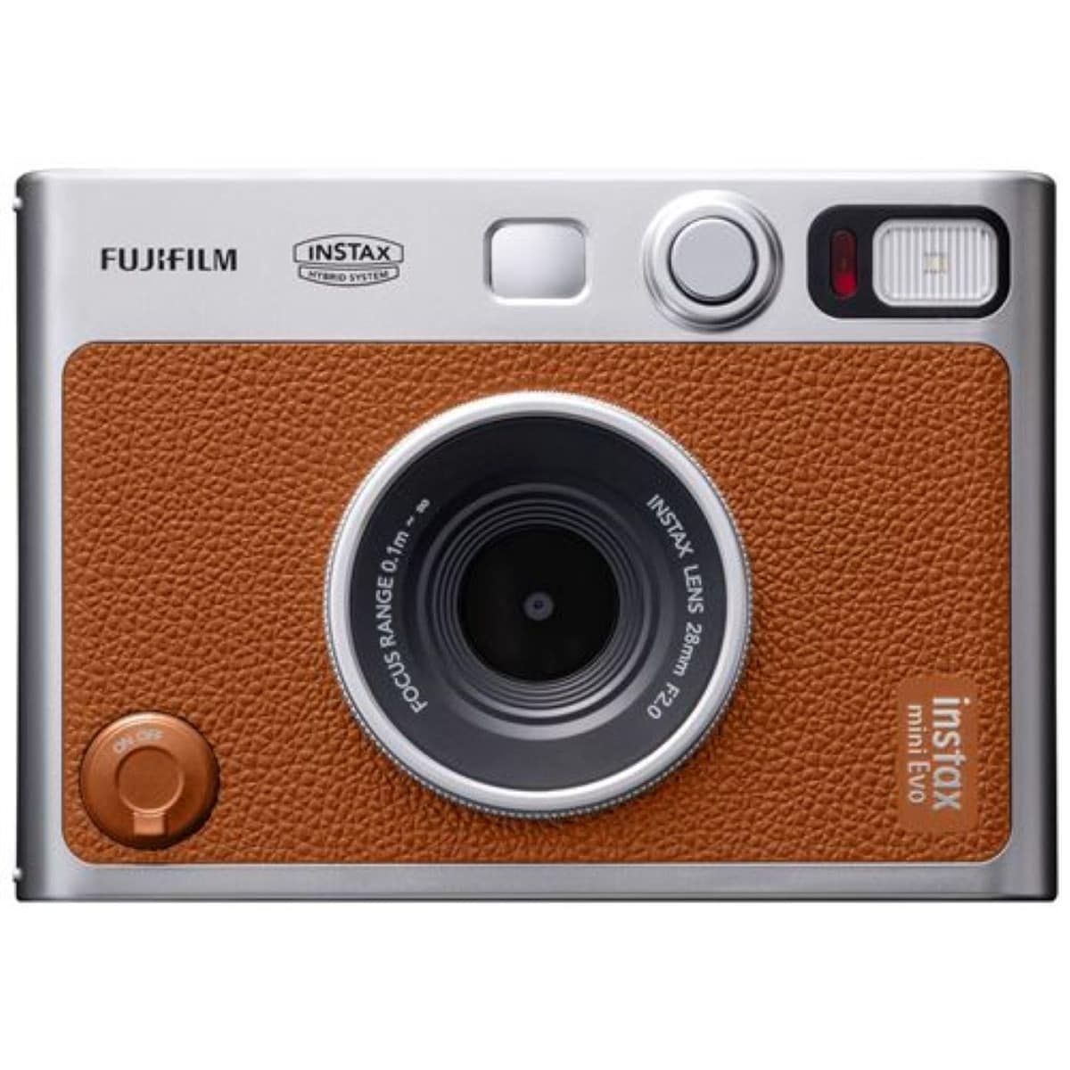 Câmara Instantânea Fujifilm Instax Mini Evo - Castanho Prateado/Castanho-1