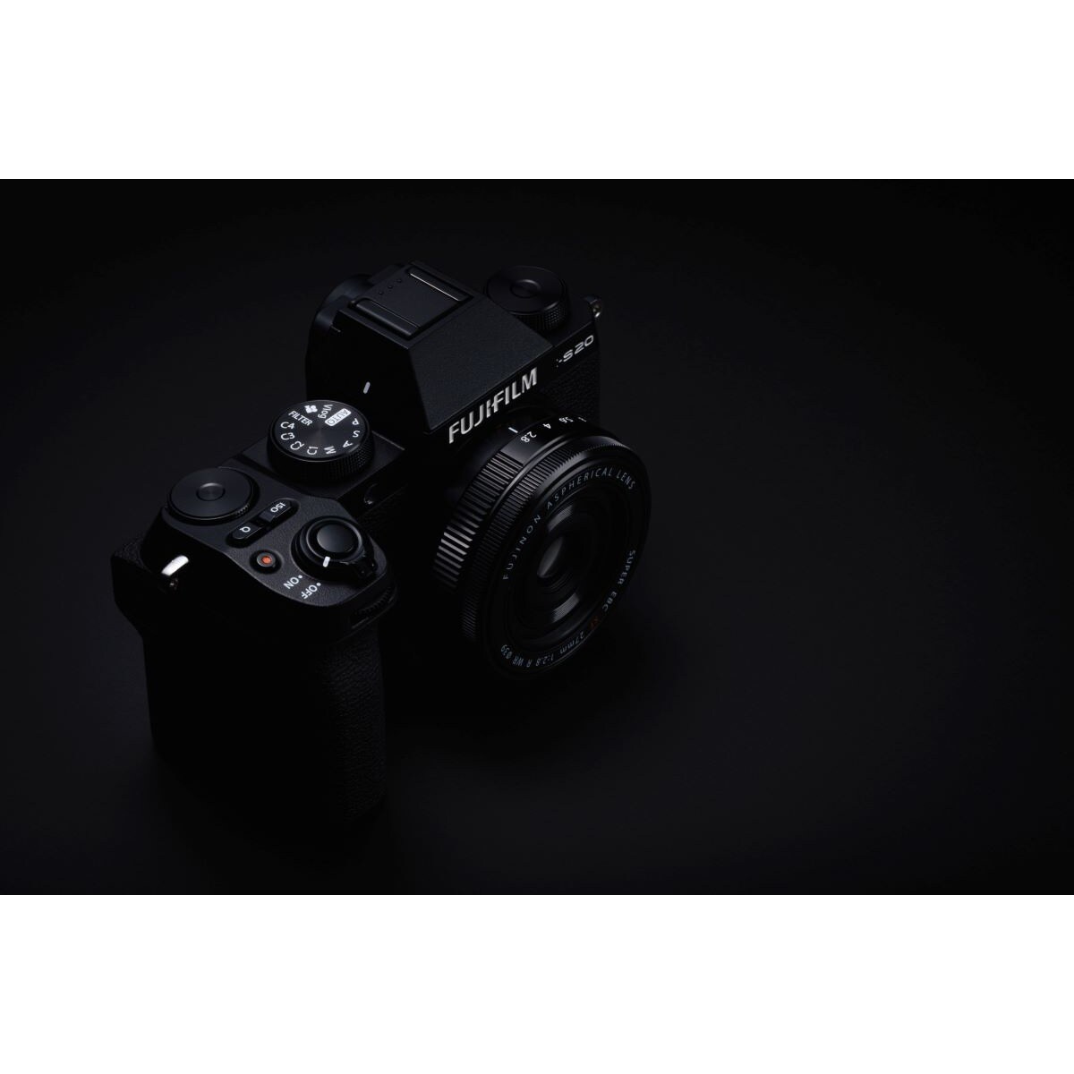 Câmara Fotográfica Evil Fujifilm X-S20 corpo Preto-16