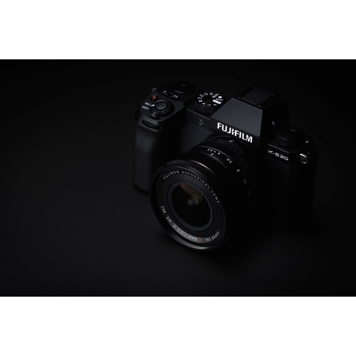 Câmara Fotográfica Evil Fujifilm X-S20 corpo Preto-11