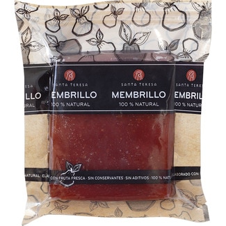 membrillo 100% natural precortado sin gluten envase 310 g - Santa Teresa