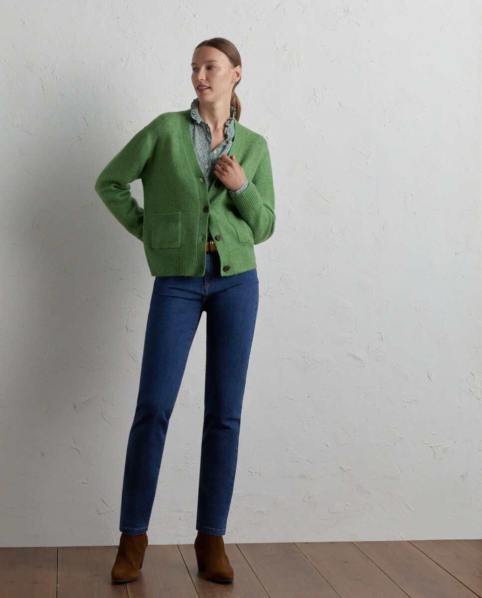 Jean semicigarette 5 poches