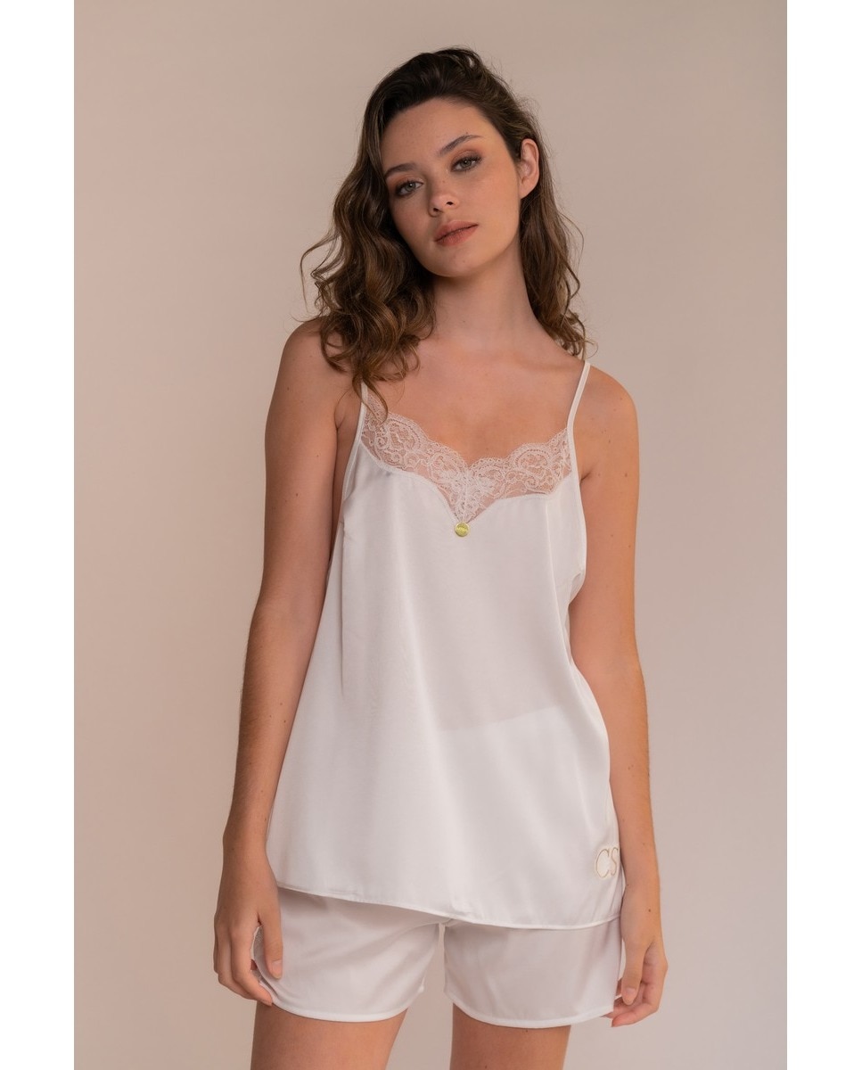 Imagem 0 de Pijama Top & Calções Pearl Glam