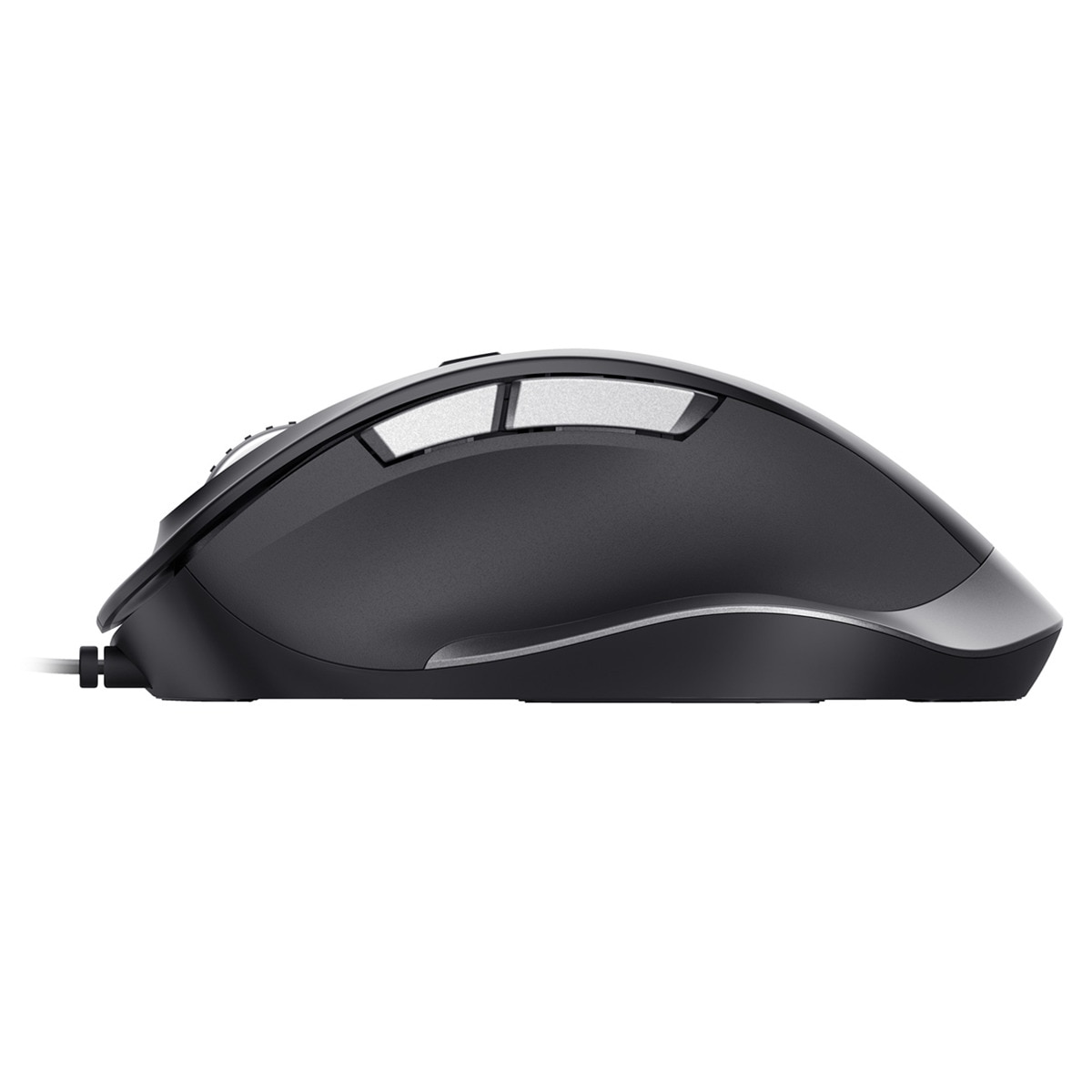 Ratón con cable ergonómico Trust Fyda Eco negro Negro-3