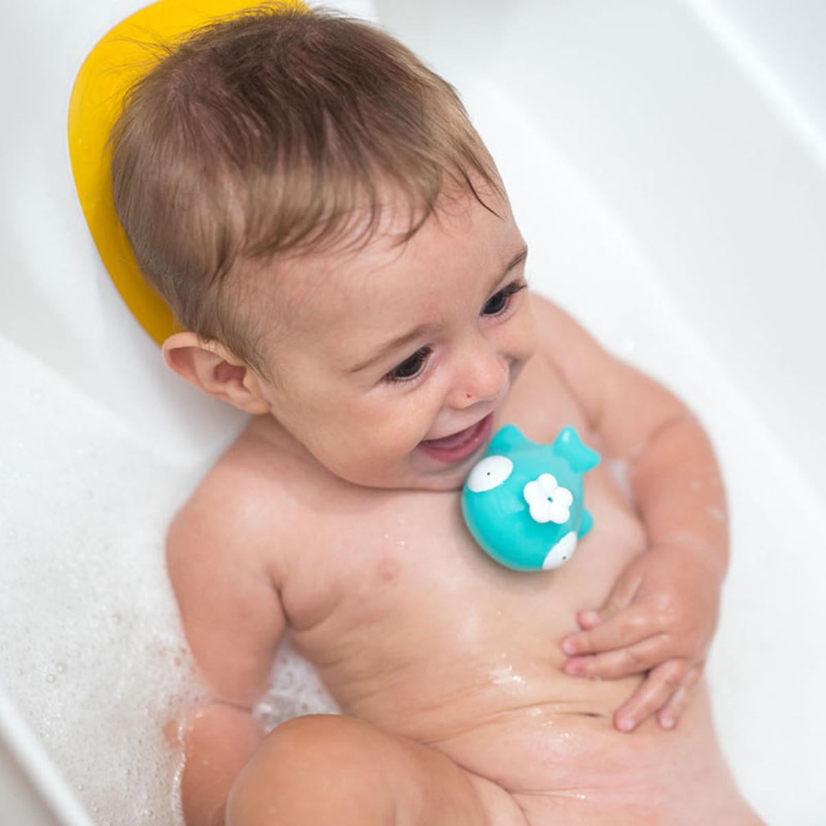 Bote con 6 juguetes de baño de animales marinos sea Olmitos Multicolor-4