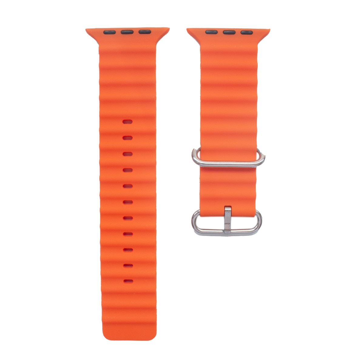Correa de silicona Friendly License Ocean compatible Apple Watch 42/44/45 mm Naranja Naranja-4
