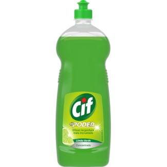 Detergente Manual Loiça Poder Limão Verde embalagem 1 L - Cif