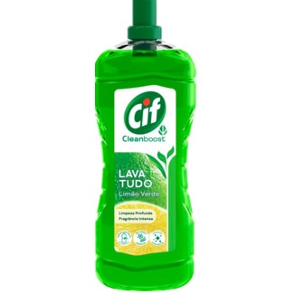 Lava Tudo Limão Verde embalagem 1300 ml - Cif