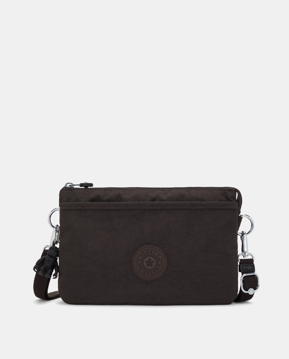 Petit sac à bandoulière Riri foncé zippé