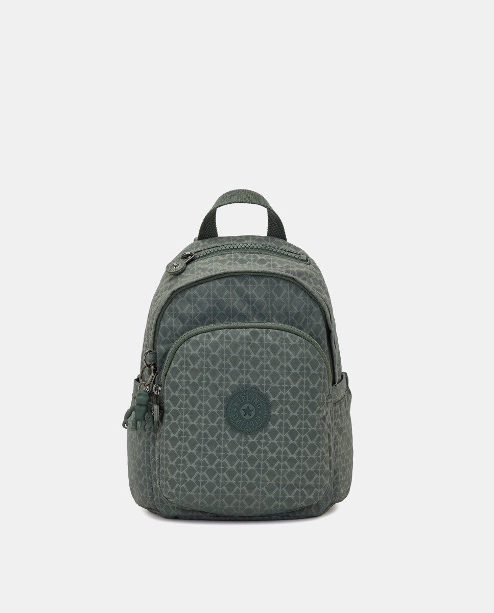 Sac à dos moyen en matières recyclées avec poche avant