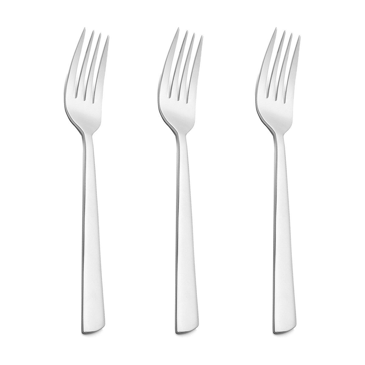 Set 3 tenedores de mesa Toscana Arcos Acero-1