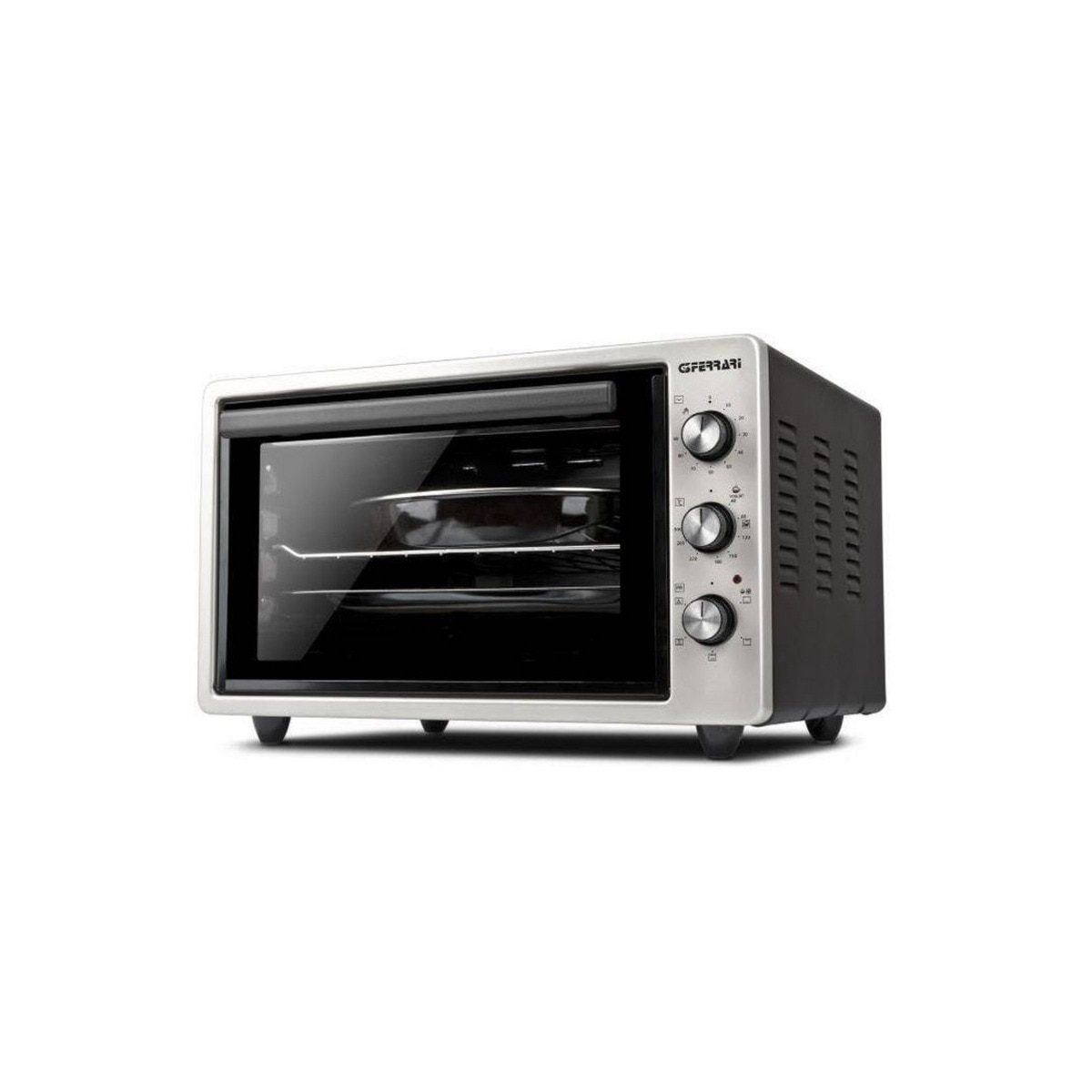Forno Mini Elétrico Ferrari Rosto 37 2FCG10152 de 1500 W e Capacidade de 37 Litros - Cinzento Cinzento-1