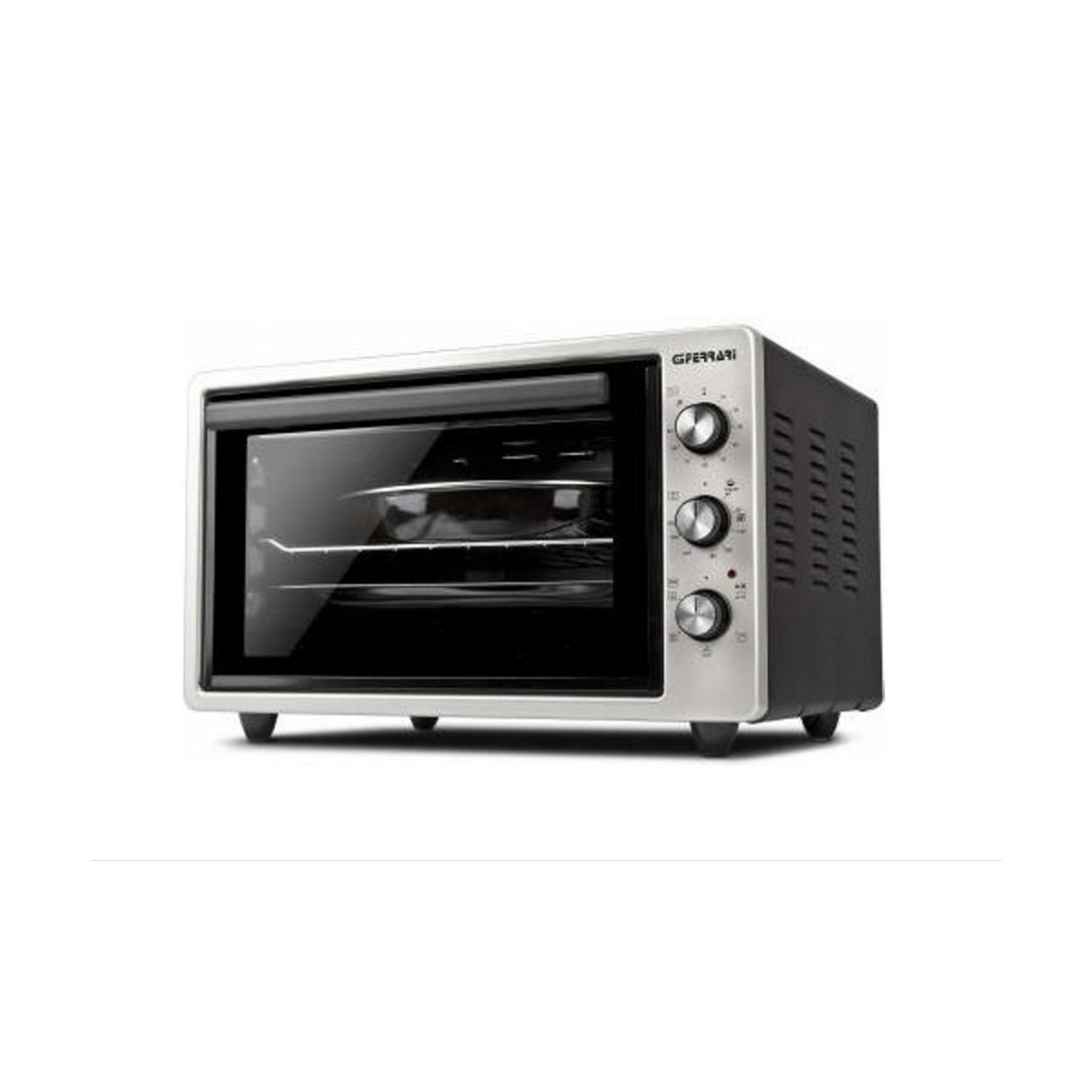 Forno Mini Elétrico Ferrari Rosto 45 2FCG10153 de 1400 W e Capacidade de 45 Litros - Cinzento Cinzento-1