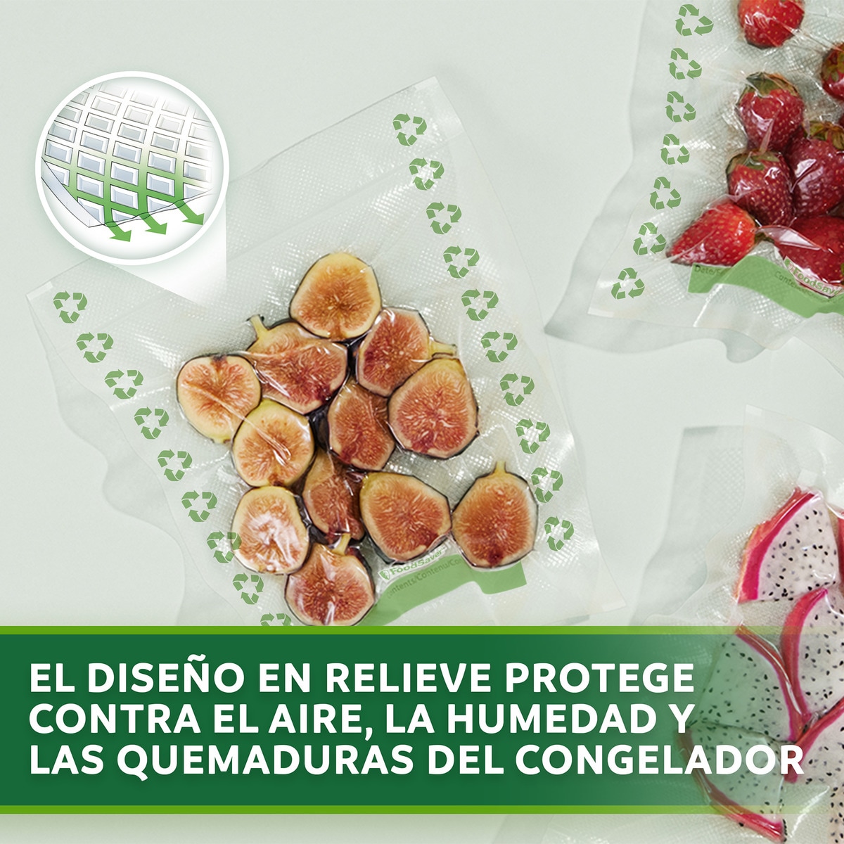 Bolsas de envasado FoodSaver FSBE4802X-01 3