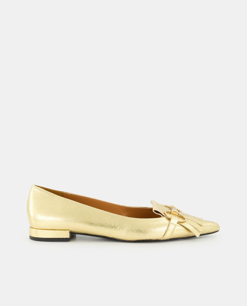 Escarpins avec franges décatives et ms