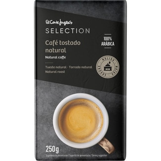 café molido natural 100% arábica paquete 250 g - El Corte Ingles Selection