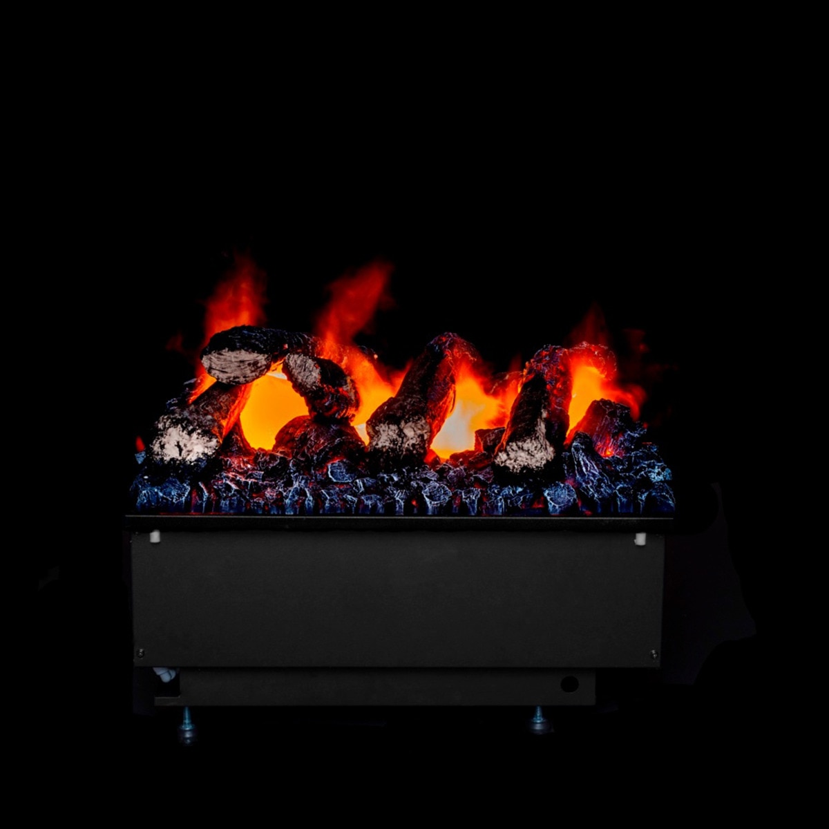 Chimenea Eléctrica Vapor 500 con Depósito y Efecto Leños Negro-5