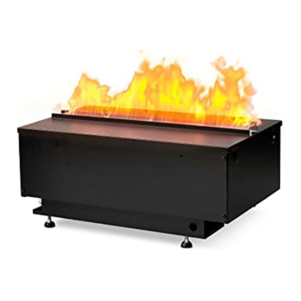 Chimenea Eléctrica Vapor 500 con Conexión a Red de Agua sin Efecto Leños Negro-1