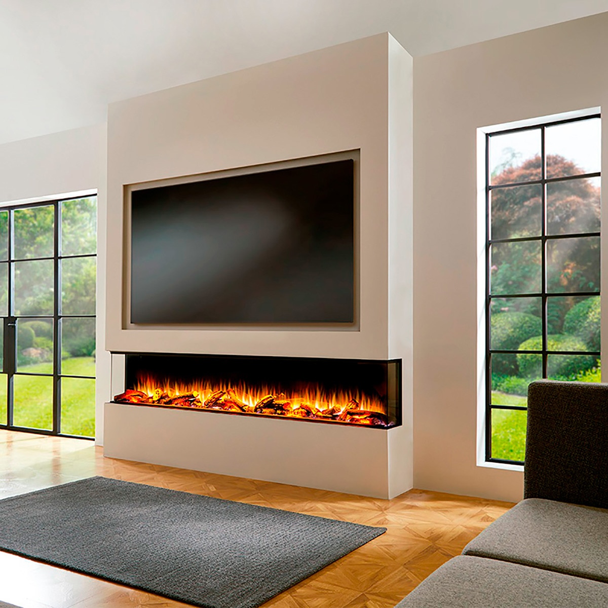 Chimenea Simulador Eléctrico i2200E App Negro-10