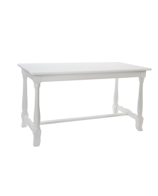 Imagen 0 de Mesa comedor madera 180x90x80 blanco