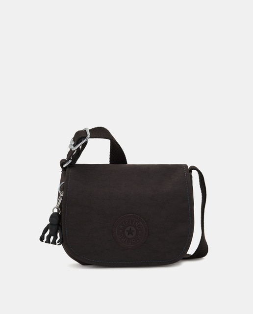 Imagen 0 de Bandolera Loreen Mini en marrón oscuro con solapa