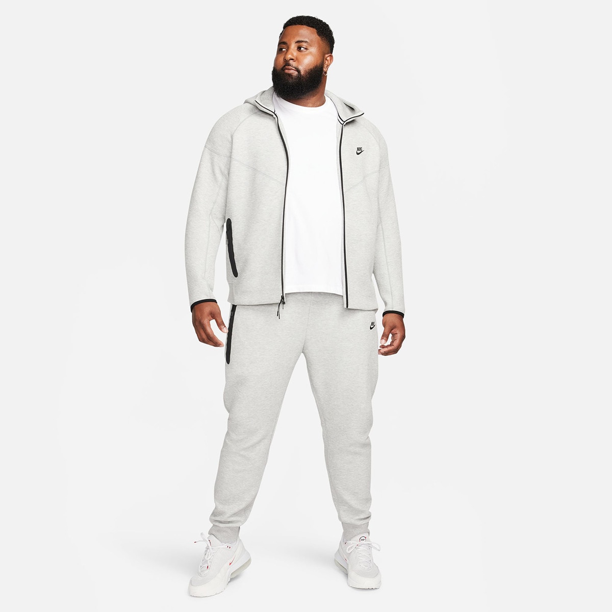 Calças Tech Fleece Cinzento-6