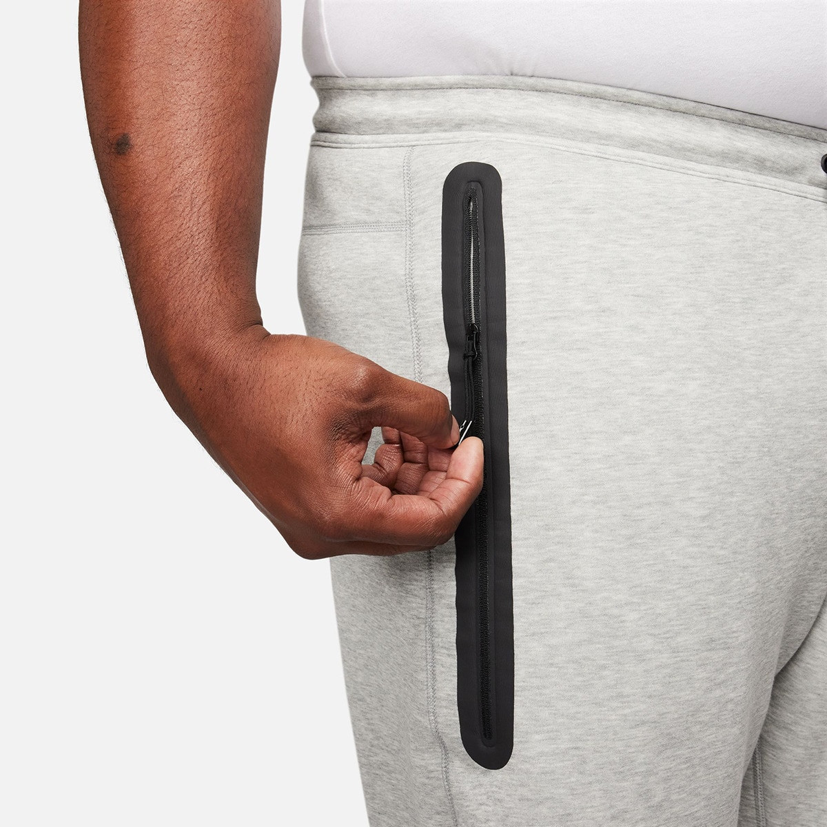 Calças Tech Fleece Cinzento-3