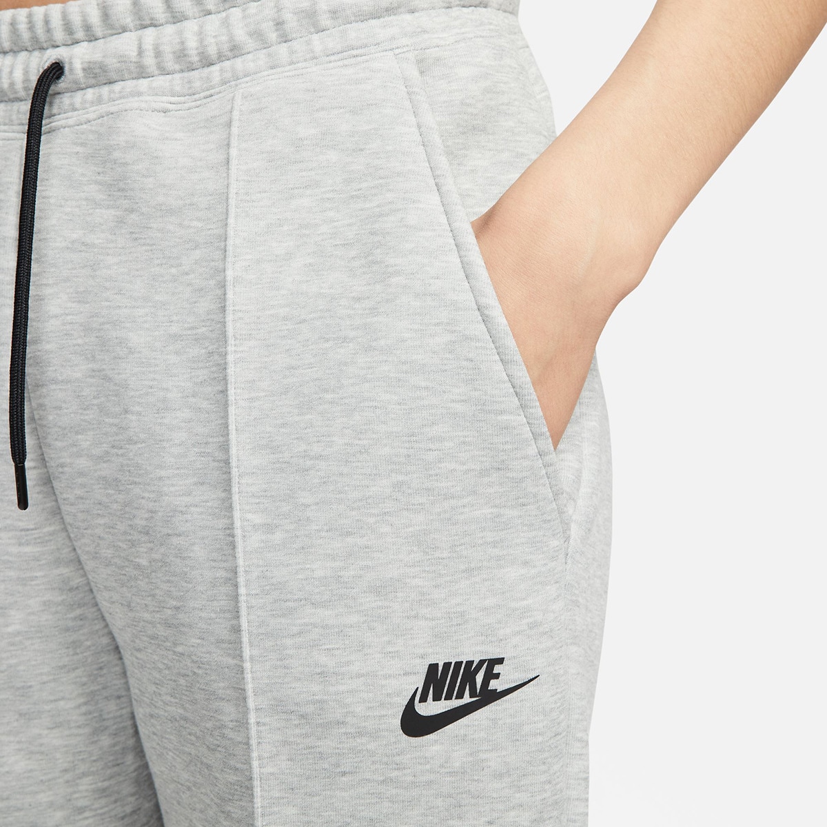 Calças de mulher Sportswear Tech Fleece Nike Cinzento-3