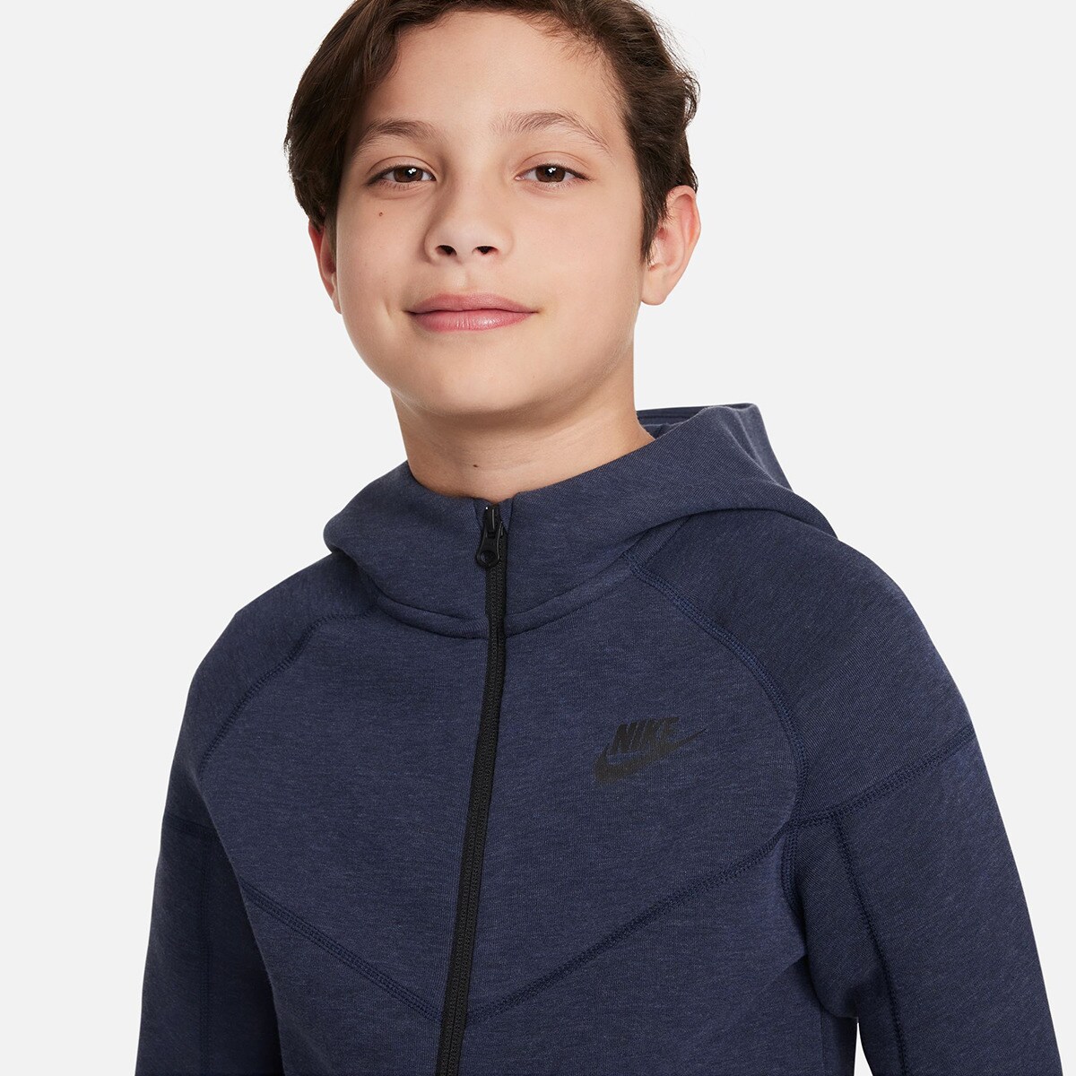 Sweatshirt de menino Sportswear Tech Fleece Nike Azul-3