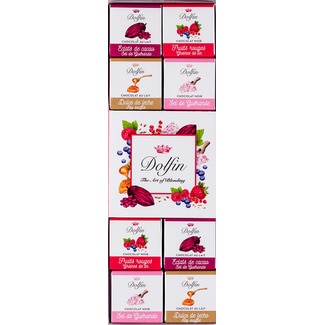Chocolates Sortidos Napolitanas Pack Gift caixa 108 g - Dolfin