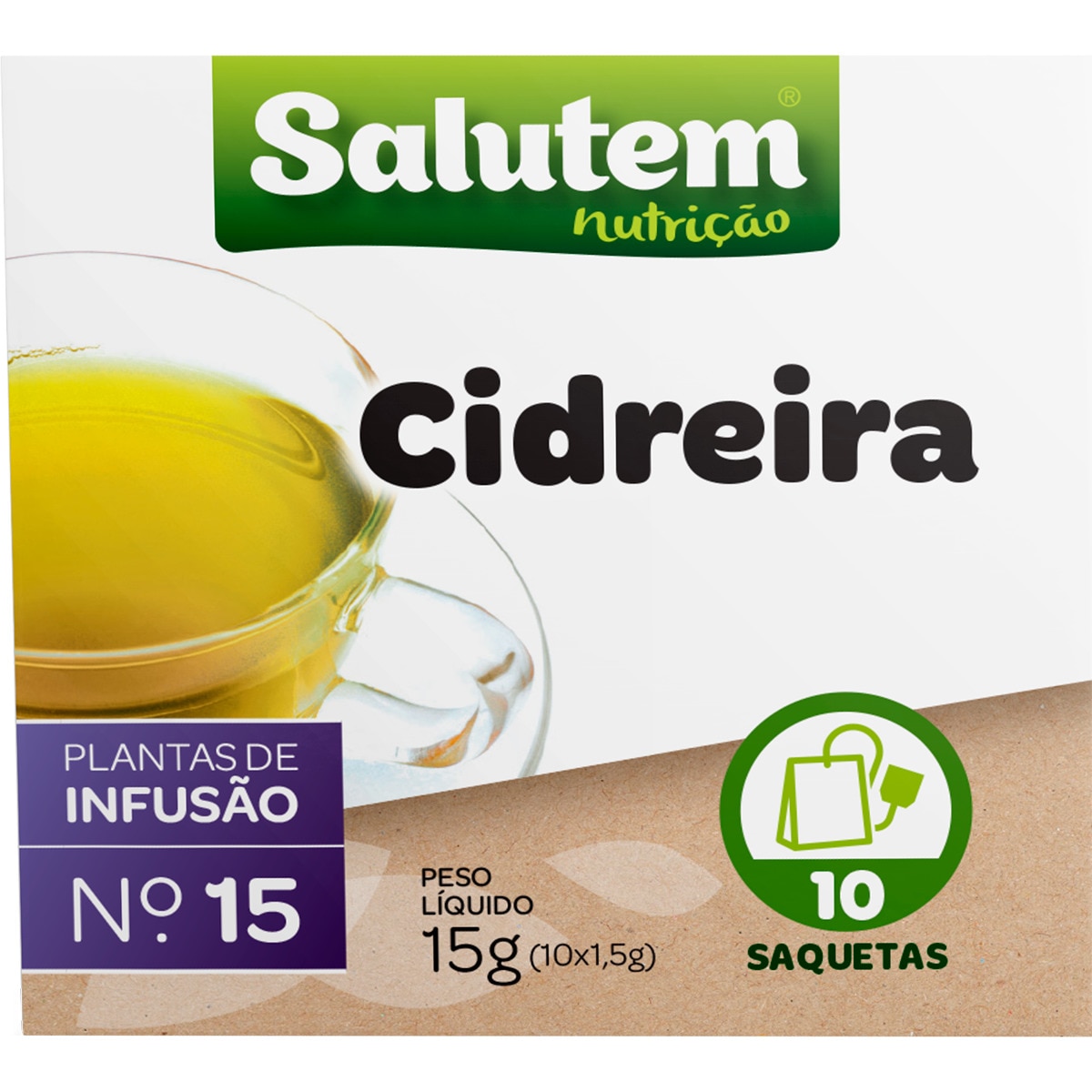 Infusão de Cidreira embalagem 10 unidades