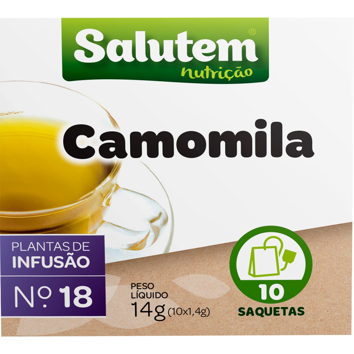 Infusão de Camomila embalagem 10 unidades