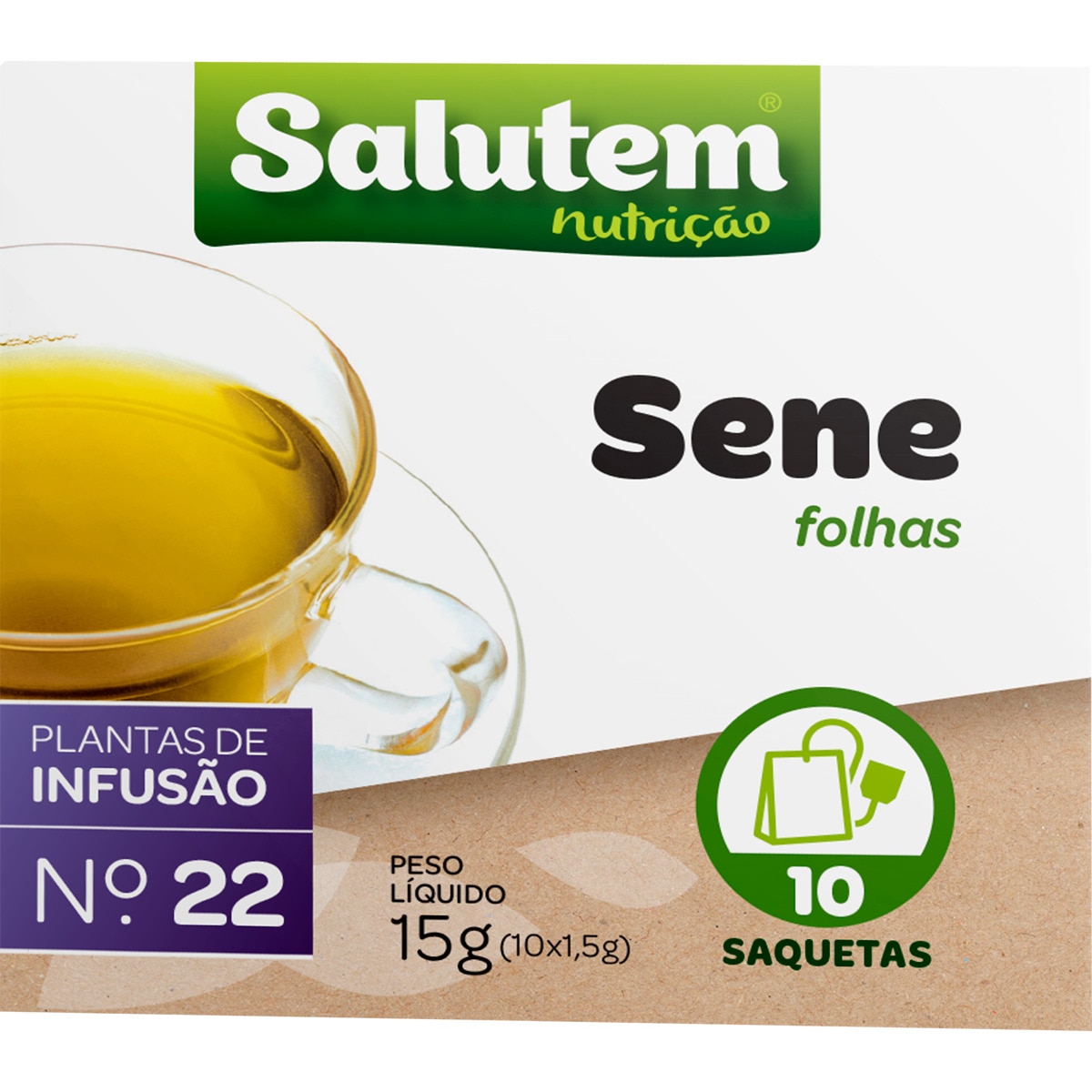Infusão Sene em Folha embalagem 10 unidades