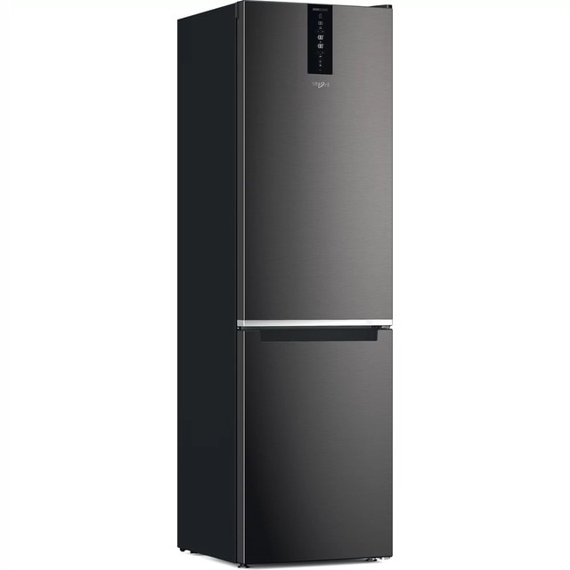 Imagem 0 de Frigorífico Combinado Whirlpool W7X 93T KS No Frost de 202,7 cm - Preto Inox