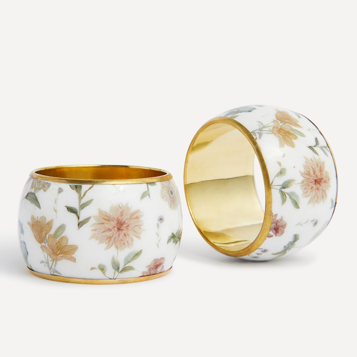 Lot de 2 ronds de serviette Giverny