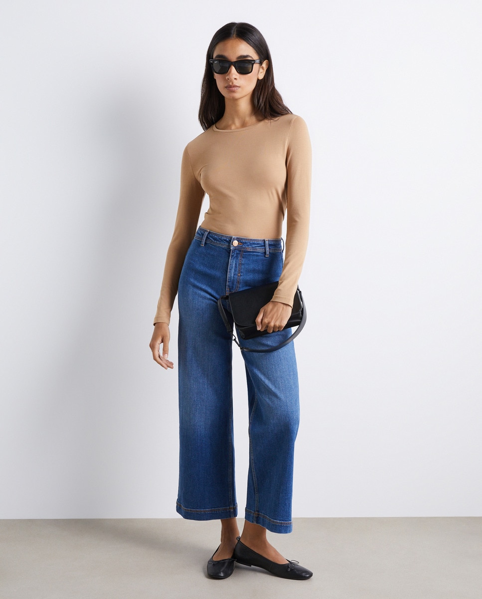 Tshirt basic à manches longues