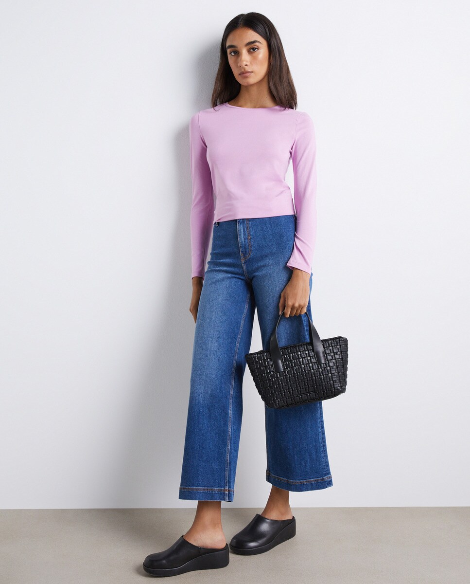 Tshirt basic à manches longues