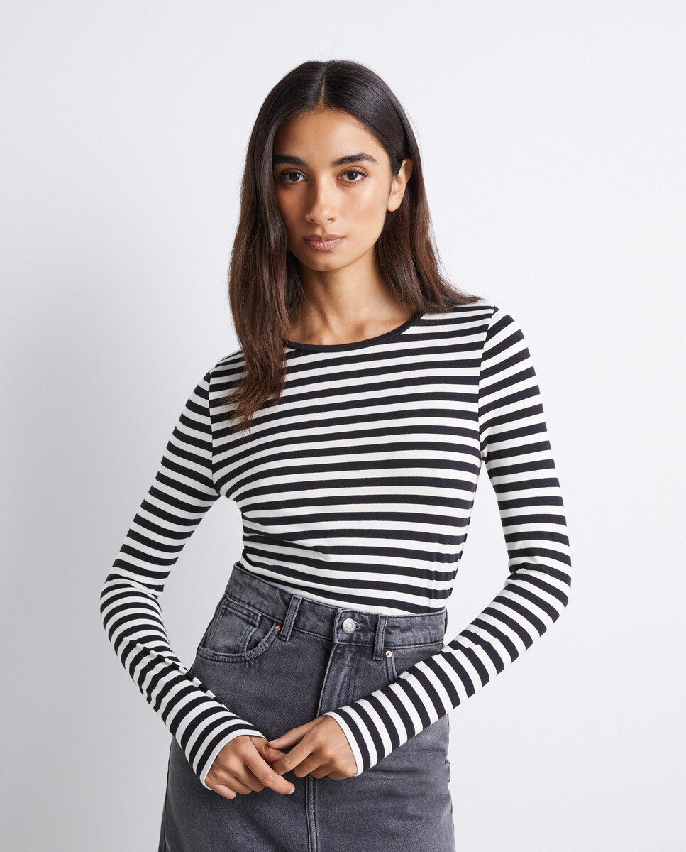 Tshirt basic à manches longues