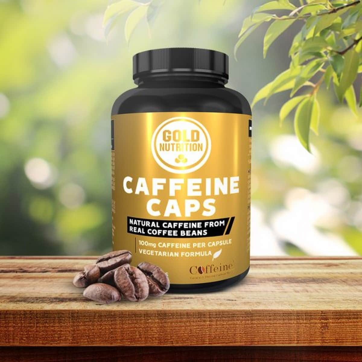 Suplemento Alimentar Caffeine Caps 100 mg  - 90 Cápsulas 2
