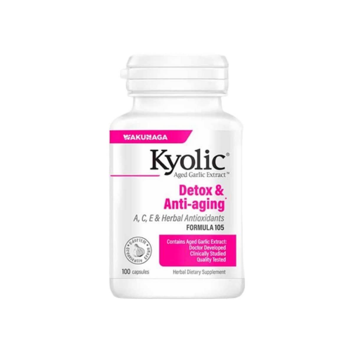 Suplemento Alimentar Kyolic Formula 105 - 100 Cápsulas 1