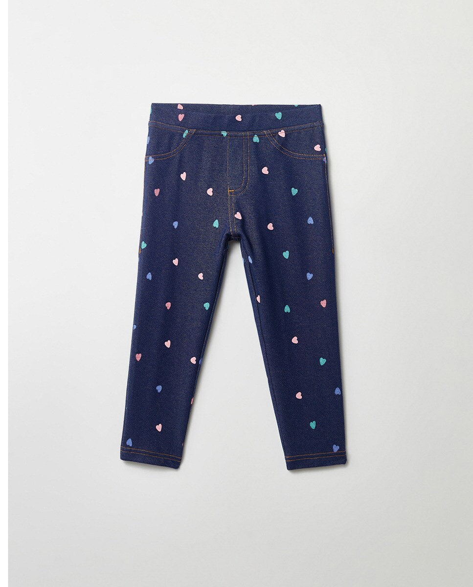 Leggings denim knit