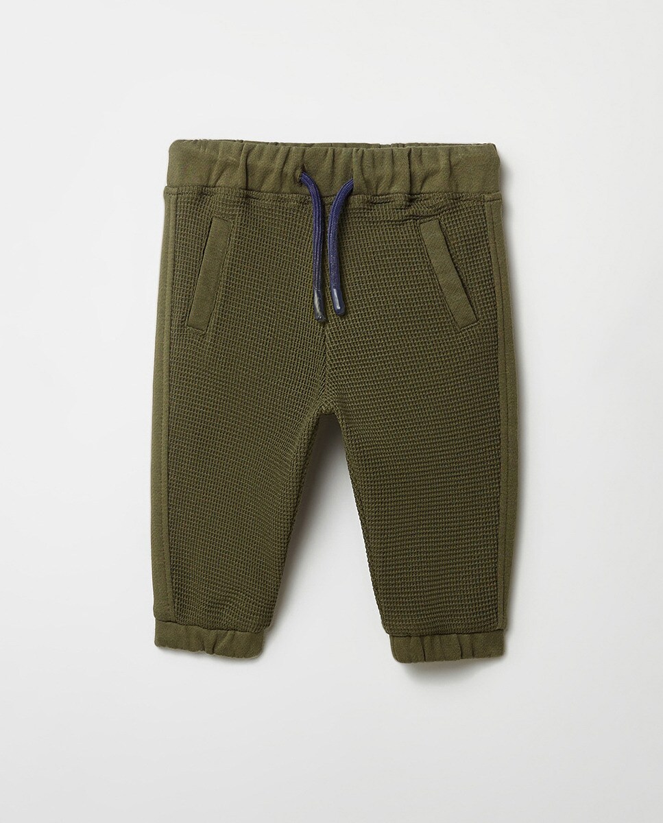 Pantalon bandes gaufré